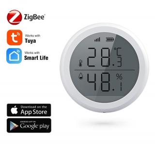 TUYA Zigbee 3.0 senzor teploty a vlhkosti AS-TE110