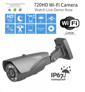 YOOSEE WiFi Venkovní varifokální IP kamera 1Mpx - D1500