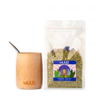 MUUD Basic Set Yerba Mate Druh mixu: MODRÁ: Energy Leaves, Typ kalabasy: Bambusová