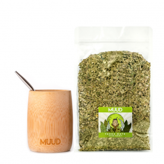 MUUD Basic Set Yerba Mate Druh mixu: ZELENÁ: Pure Spirit, Typ kalabasy: Bambusová