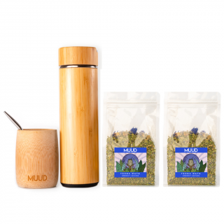 MUUD Starterpack Yerba Mate První mix: MODRÁ: Energy Leaves, Druhý mix: MODRÁ: Energy Leaves