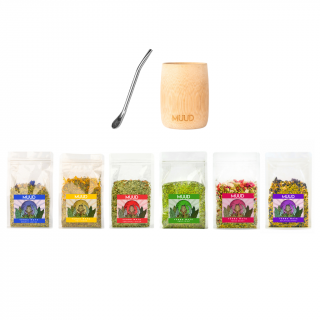 Testerpack Yerba Mate | MUUD Typ Kalabasy: Bambusová