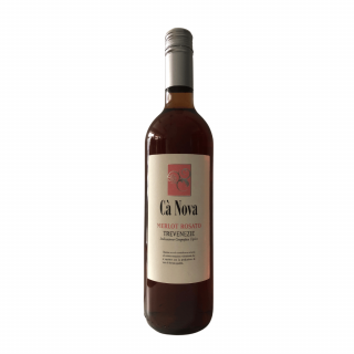 Ca Nova - Merlot Rosato Trevenezie 2018, růžové víno 0,75l - 6ks