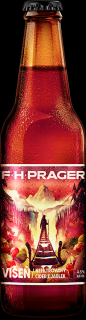 F.H.PRAGER Cider VIŠEŇ SKLO - 0,33l - 24ks