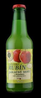 Lažanský RUBÍN - jablečný mošt s dužinou 250ml - 12ks