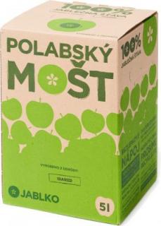 Polabský mošt - JABLKO mošt bag-in-box 5l