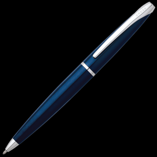 ATX, kuličkové pero, modré  Translucent Blue Lacquer