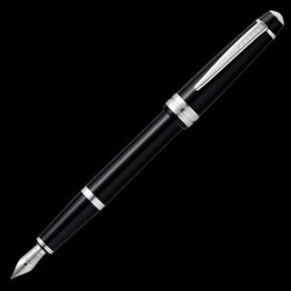 Bailey Light, plnicí pero, černé  Glossy Black Hrot: (F) tenký hrot