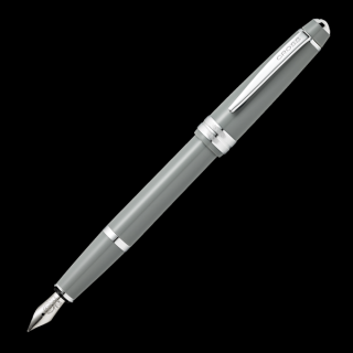 Bailey Light, plnicí pero , šedé  Polished Gray Hrot: (F) tenký hrot