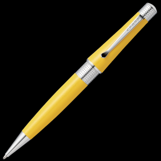 Beverly, kuličkové pero, žluté pastelové  Aquatic Yellow Lacquer