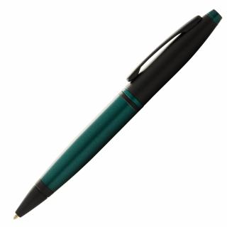 Calais, kuličkové pero, zelené  Matte Green Lacquer / Matte Black Lacquer / Black powder coating