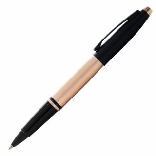 Calais, roller, růžově-zlatý kartáčovaný  Brushed Rose Gold Plated / Matte Black Lacquer / Black powder coating