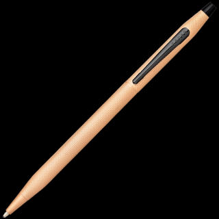 Classic Century, kuličkové pero, růžově-zlaté kartáčované  Brushed Rose Gold