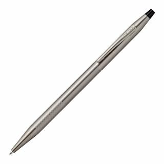 Classic Century, kuličkové pero, šedý micro-knurl  Titanium Grey micro-knurl PVD