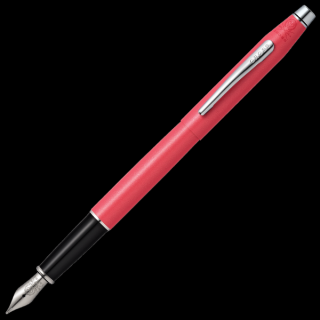 Classic Century, plnicí pero, růžové pastelové  Aquatic Coral Lacquer Hrot: (F) tenký hrot