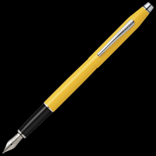 Classic Century, plnicí pero, žluté pastelové  Aquatic Yellow Lacquer Hrot: (F) tenký hrot