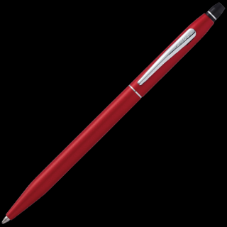 Click, kuličkové pero, červené  Crimson Red
