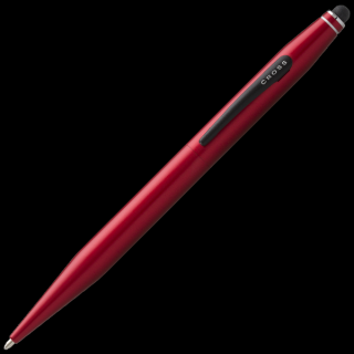 Tech2, kuličkové pero se stylusem, červené  Metallic Red
