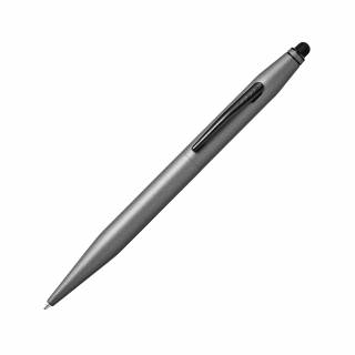 Tech2, kuličkové pero se stylusem, šedé  Titanium Grey