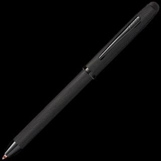 Tech3+, multifunkční pero, černé kartáčované  Brushed Black