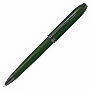 Townsend, kuličkové pero, zelený micro-knurl  Green micro-knurl PVD