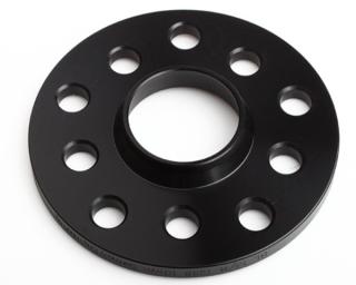 Rozšiřovací podložka 5x100/5x112, střed 57,1 šíře 18mm, sada 2 ks, barva černá (Distanční podložka s homologací TÜV)