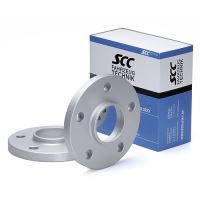 Rozšiřovací podložky 15mm 5/120-65,1 (SCC 12380E elox) 2ks (Distanční podložka s homologací TÜV)