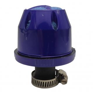 Univerzální vzduchový odfukový filtr - sportovní, barva modrá (Sportovní filtr JBR)