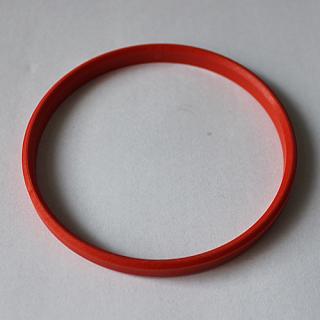 Vymezovací kroužek 72,2 / 66,6 plast, oranžová, bez osazení (Kroužky pro ALU kola)