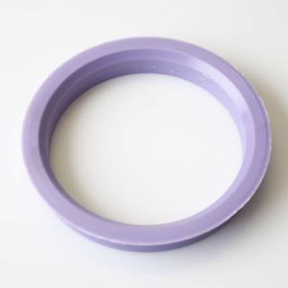 Vymezovací kroužek 84,1 / 71,1 plast, fialová, přesah kužele 3mm (Kroužky pro ALU kola)