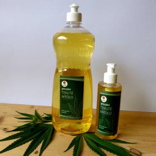 libebit tekuté mýdlo s konopným olejem 1 litr (Přírodní konopné mýdlo)