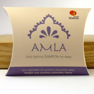 libebit tuhý bylinný šampon AMLA v papírové krabičce (přírodní bylinný šampuk AMLA)