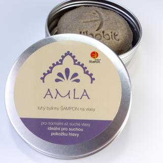 libebit tuhý bylinný šampon AMLA v plechové krabičce (přírodní bylinný šampuk AMLA)