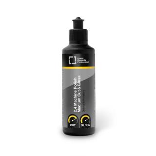 Liquid Elements Professional 2.4 Machine Polish Medium Cut & Gloss 250 ml - střední (jednokroková) žlutá leštící pasta