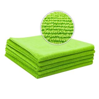 Liquid Elements Value Microfibre Cloth 5 pack zelená - sada 5 ks mikrovláknových utěrek 40 x 40 cm