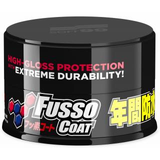 Soft99 New Fusso Coat 12 Months Wax Dark 200 g syntentický vosk - inovovaný nejlepší vosk na světě
