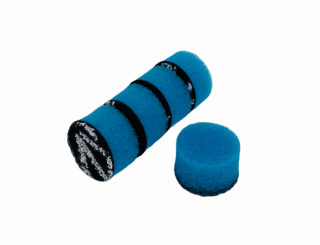 ZviZZer Mini Pad EXTRA CUT 15 mm - modrý extra hrubý mini leštící pad pro Nano Polisher 5ks