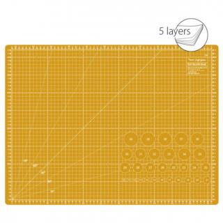 Řezací podložka TEXI 60x45 cm barva: žlutá