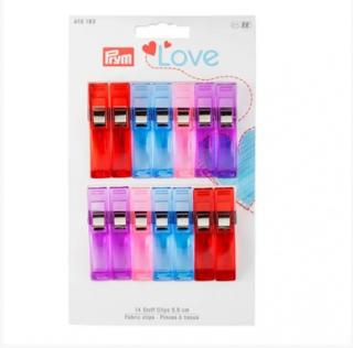 Svorky na textil PRYM LOVE 5,5 cm 14 ks