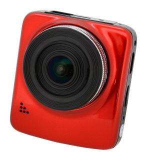 Compass kamera do auta Full HD 2,4  červená GPS  + poukázka TESCO v hodnotě 200,- Kč