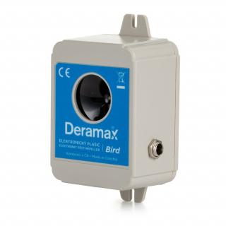 Deramax®-Bird - Ultrazvukový odpuzovač-plašič ptáků  + ZDARMA Adaptér Deramax CN01 12V
