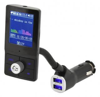 Hands free FM transmitter LCD COLOR 07722