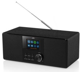 Internetové rádio s DAB+ JVC RA-E981B, černé