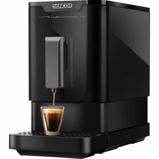 SES 7018BK Automatické Espresso SENCOR  + ZDARMA 1 kg zrnkové kávy