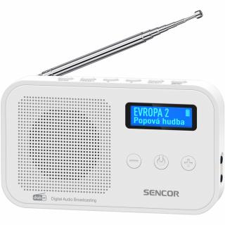 SRD 7200 W DAB+/FM SENCOR Digitální rádio