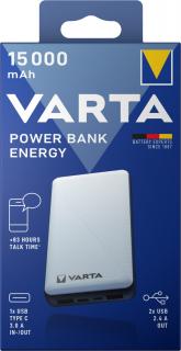 Záložní zdroj energie VARTA Power Bank ENERGY 150000mA 57977