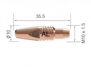 Průvlak ARC M M10/10/35,5, CuCrZr - 0,8 mm (pro AL)