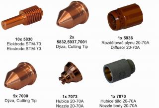 Sada START pro plazmové hořáky SVH-105