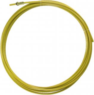 Teflonová trubička BINZEL - 1,4 - 1,6 mm - žlutá - 2,7 x 4,7 x 3500 mm