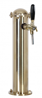 Výčepní stojan I1 zlatý komplet kohout pákový medailon standard přímé dochlazení